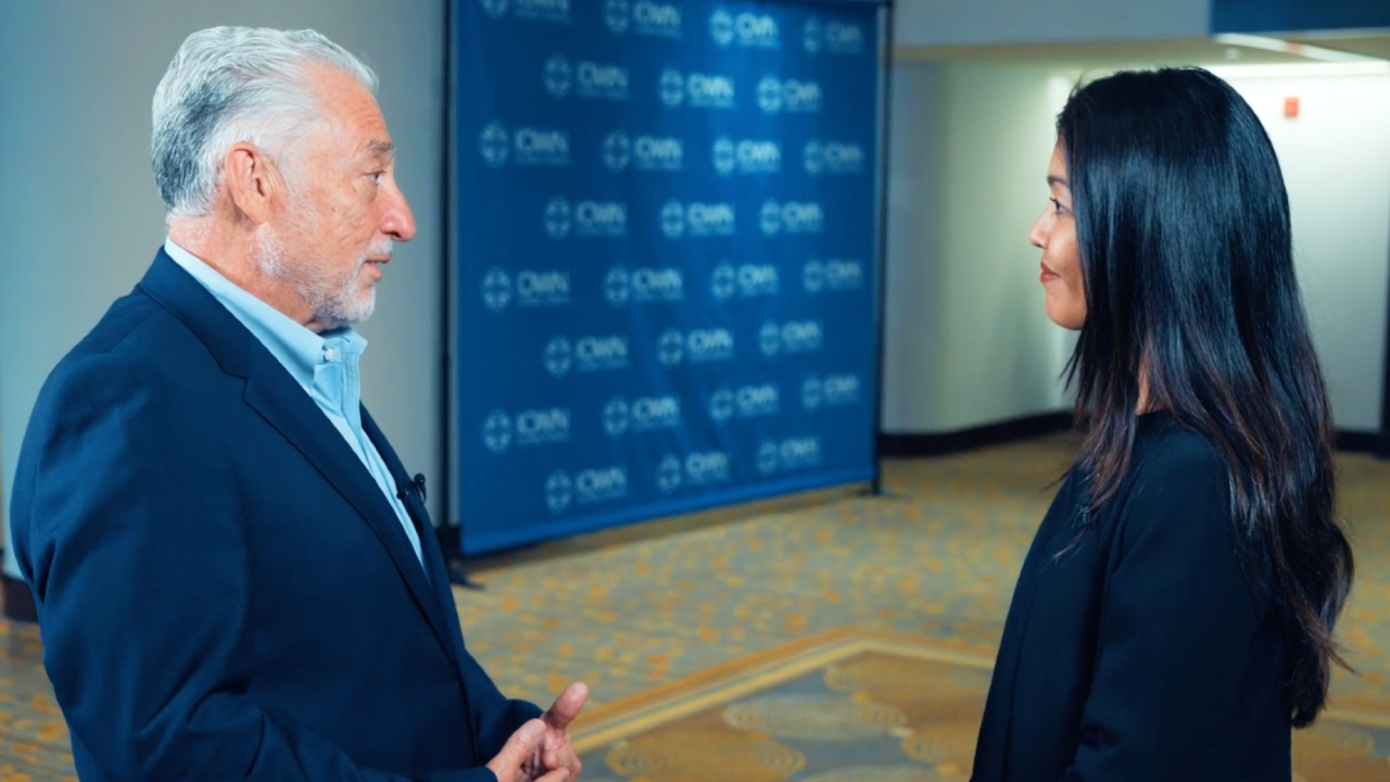 Vito Mabrucco, NTT brand evangelist, being interviewed