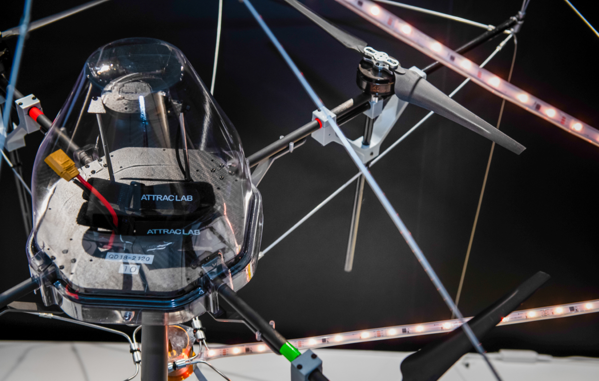 NTT drone created to capture lightnings