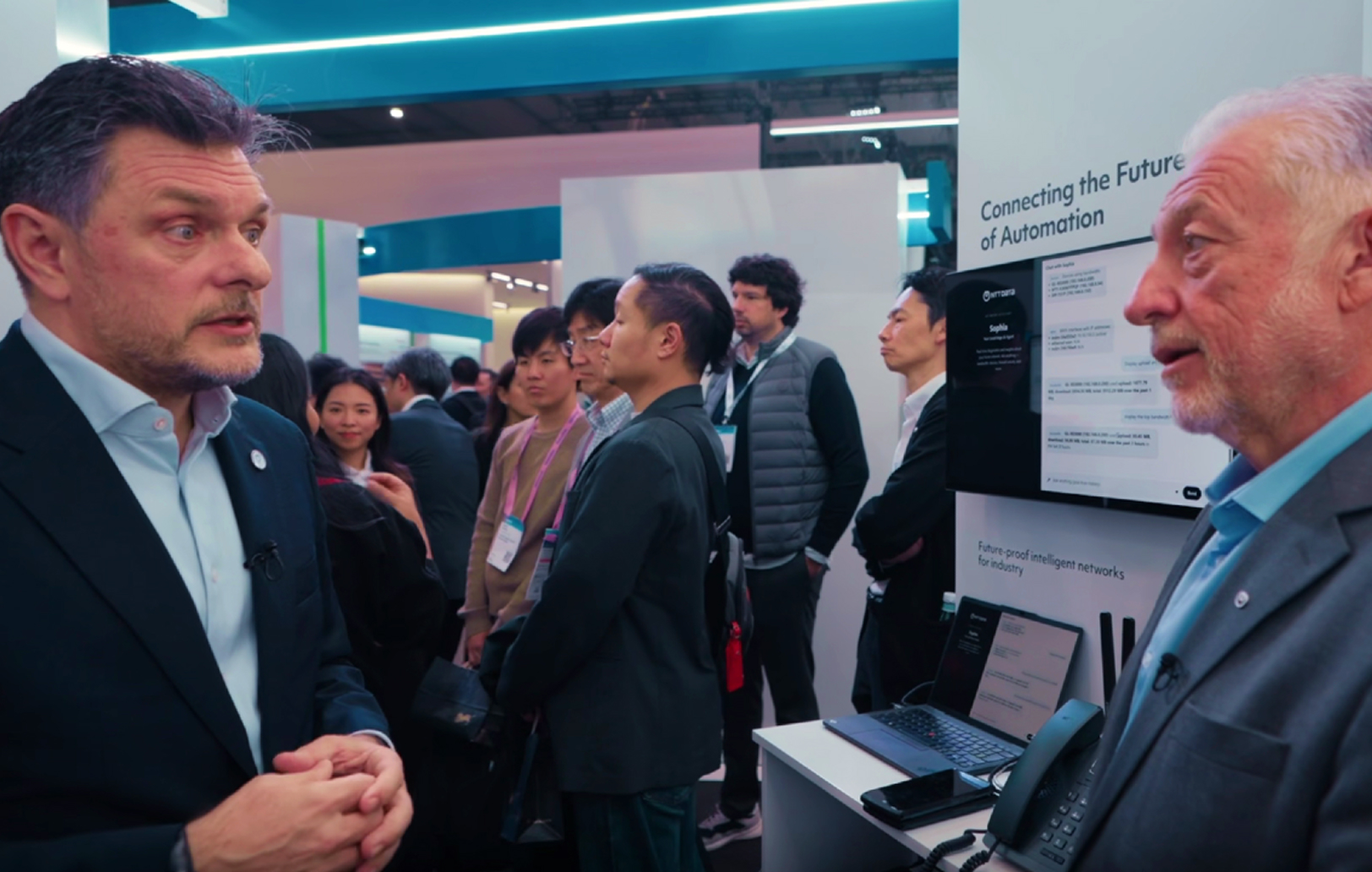 Alonso Fernandez, Global Co-Lead Product Industries at NTT DATA, Inc., talking about AI and photonics